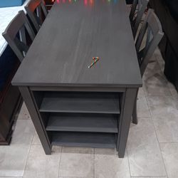 *Weekend Special*---Miranda Charming Dining Table Sets W/4 Chairs---Delivery Available💪