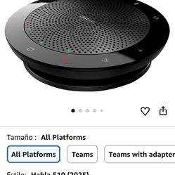 Jabra Speak 510, Black Color 