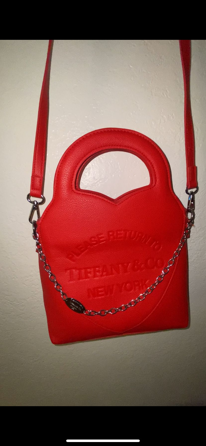 Tiffany Red Handbag/Crossbody