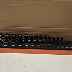 Snap-on Tools 39 pc 3/8" Drive 6-Point SAE Flank Drive® 