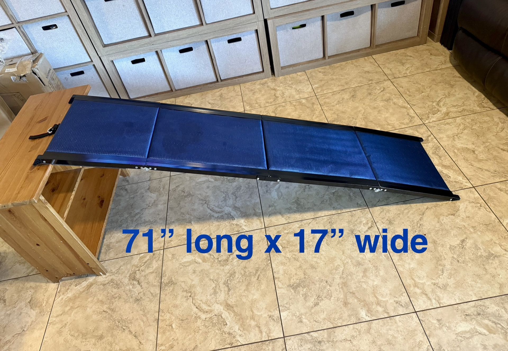 Dog Car Ramp Blue