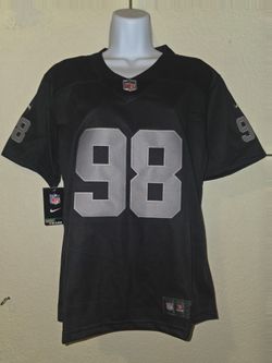 New Women's Raiders Crosby #98 Black Jerseys Stitched