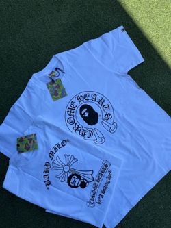 Bathing Ape x Chrome Hearts Tee ‘White’