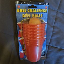 Ball challenge Beer pong 