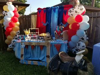 Main table baby shower