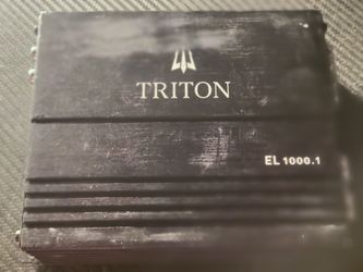 Triton 1000.1 car speaker amp