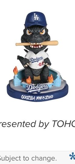 Dodgers Godzilla bobblehead