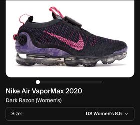 Nike Wmns Air VaporMax 2020 Flyknit 'Dark Raisin'
Used
Size 8.5