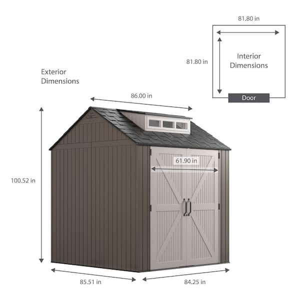 Storage Shed,Tool Box , Tool Organizer, Container