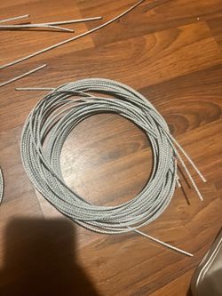 52+ Steel Wire Rope Cables – HVAC Hanger Wire / Aircraft Cable Lot