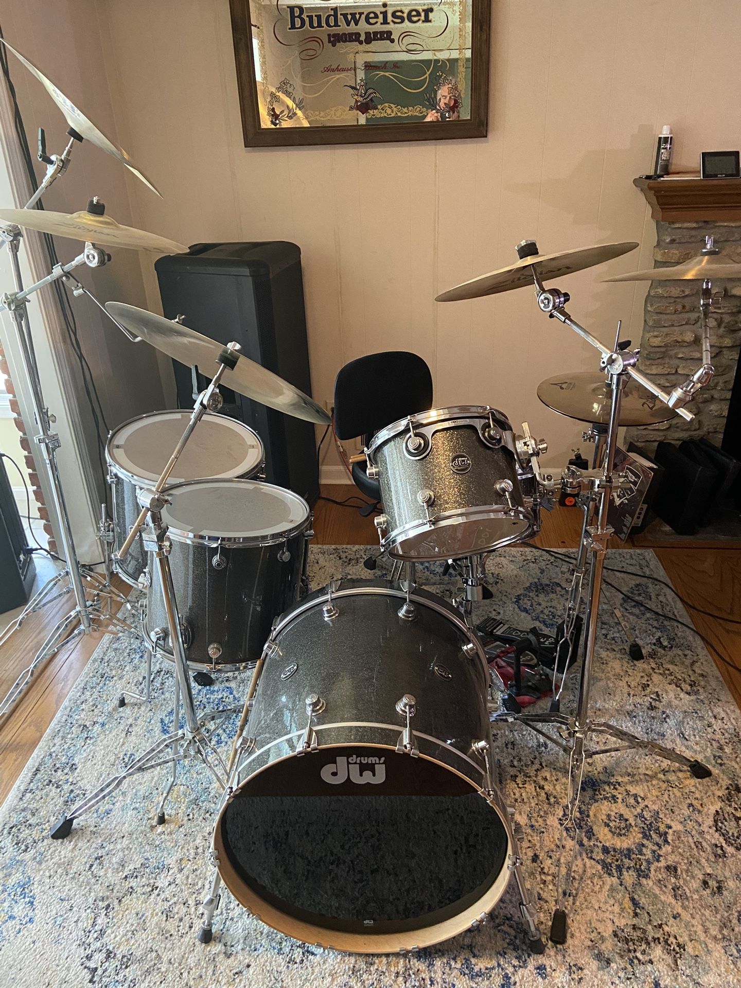 DW Drums Performance Series - 5 Piece With Cymbals