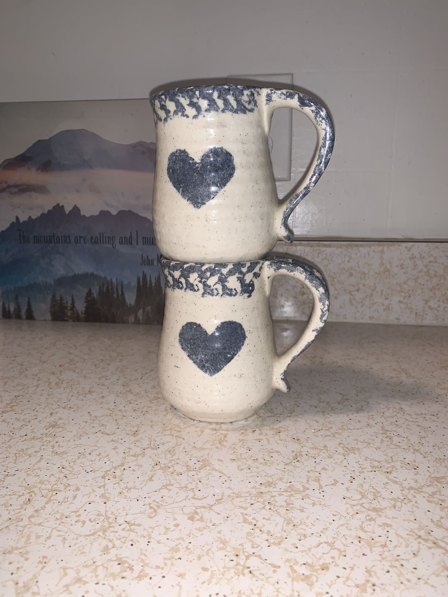 Handmade 90s Mug Set of 2