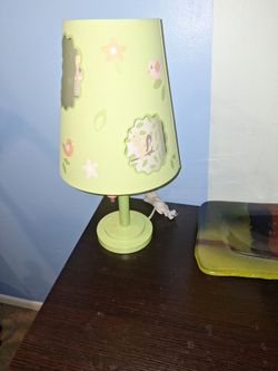 Cute 18 inch nursery lamp