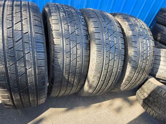 Set used tires
