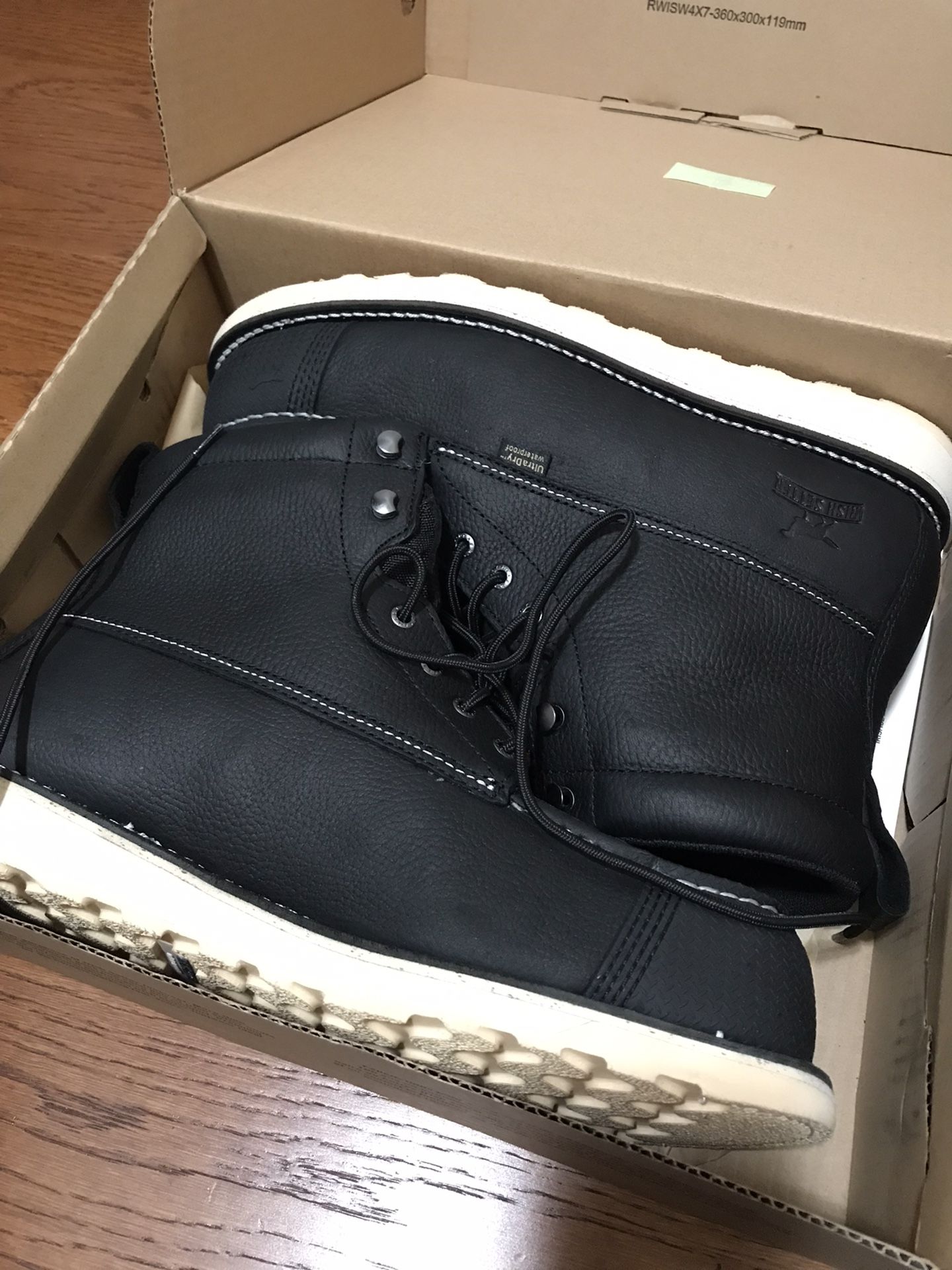 Red Wing Steel Toe Boots