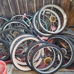 Bike Wheels ,tires And More,ask For Any Bike Parts