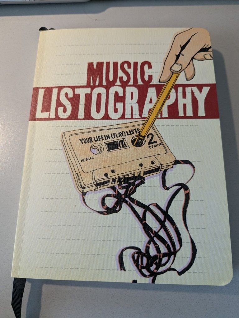 Music Listography Music Journal