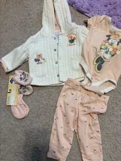 3/6 Month Minnie Mouse Outfit Lot