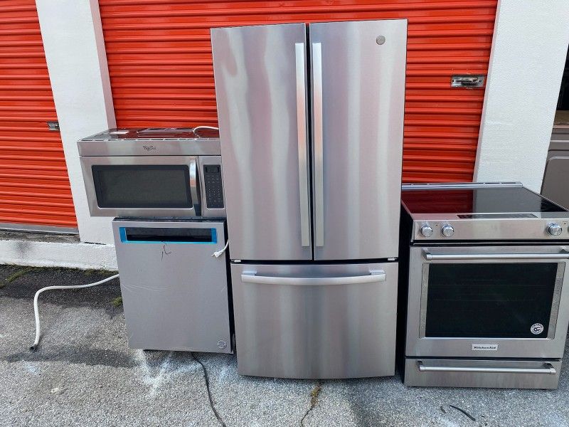 Stainless Kitchen Set 4 Piece