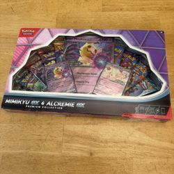 MIMIKYU EX & ALCREMIE EX Premium Collection 