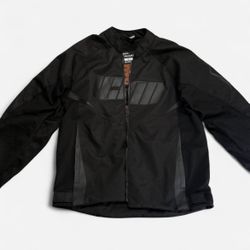 Icon Hooligan CE Mesh Motorcycle Jacket Size L