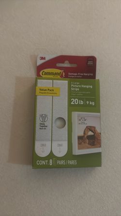 Command strips 20lbs