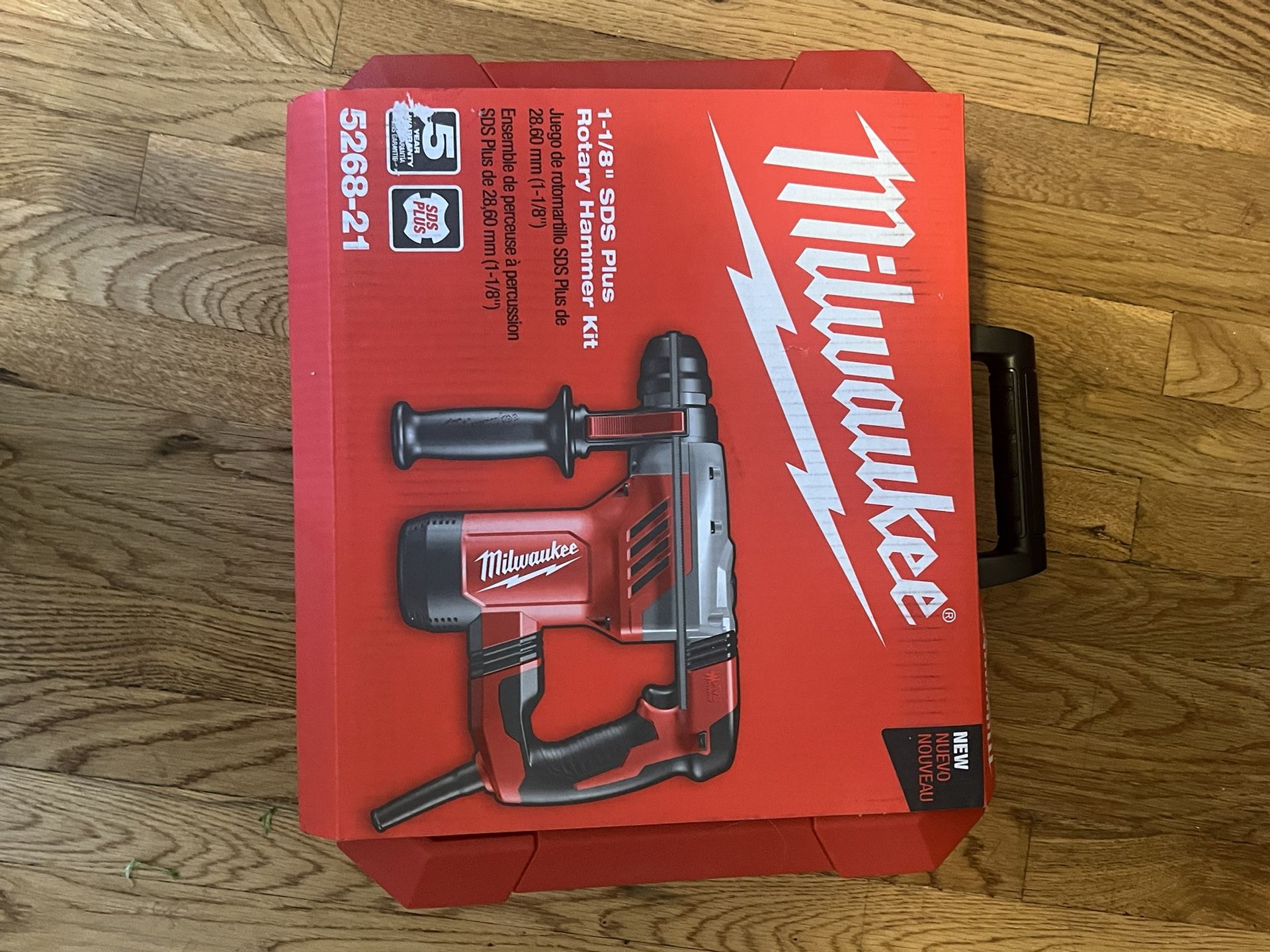 Milwaukee 1-1/8 in. Corded SDS-Plus Rotary Hammer