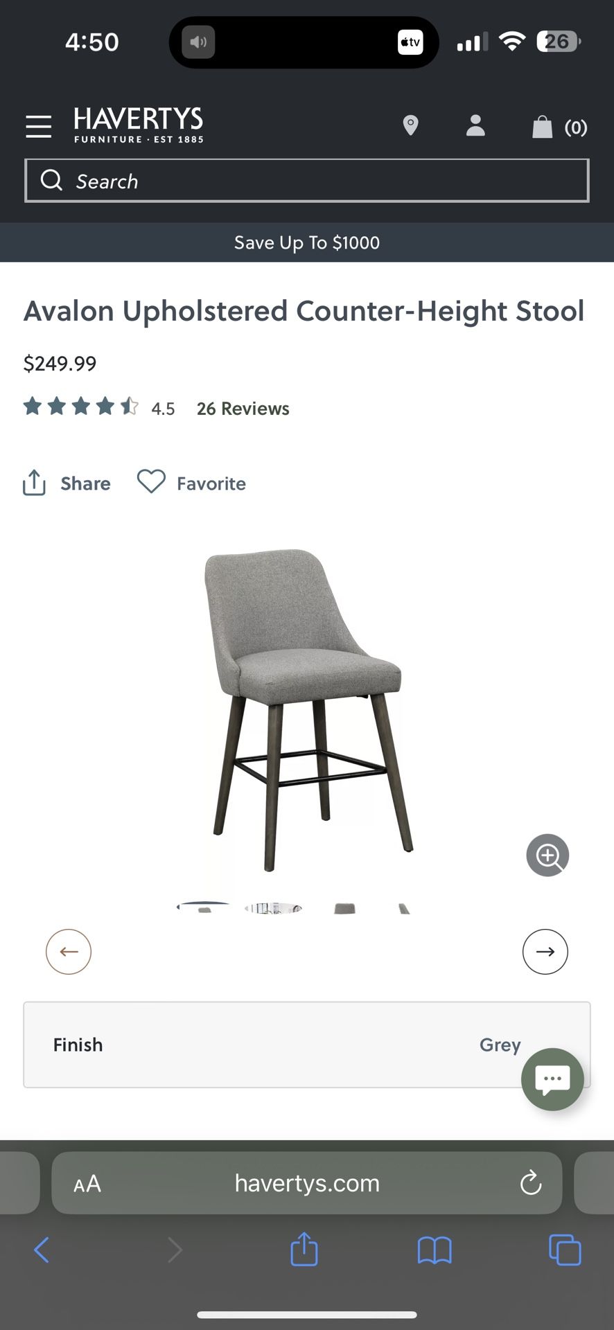 Counter-height Stool Set Of 3