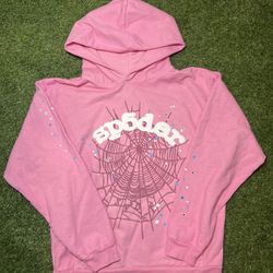 Pink Spyder Hoodie 