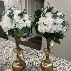 Wedding table arrangement