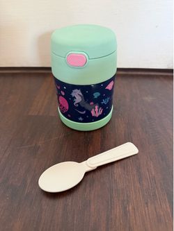 Thermos Kids' 10oz FUNtainer Stainless Steel Food Jar with Snack Top & Spoon