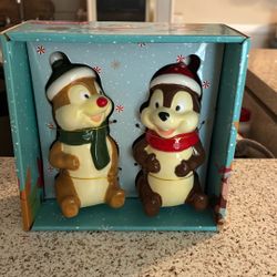 Chip And Dale Salt And Pepper Shakers