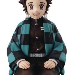 Demon Slayer Kimetsu No Yaiba Car Dashboard Doll Figurine Cute Car Interior Display Home Office Decoration Ornaments PVC 