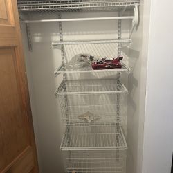 Wire Shelving - Closet Organization - All for $50