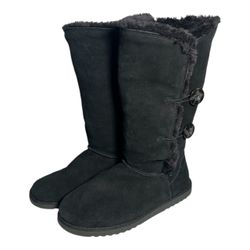Women’s Black Suede Boots size 11