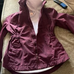 Girls rain jacket, size 8