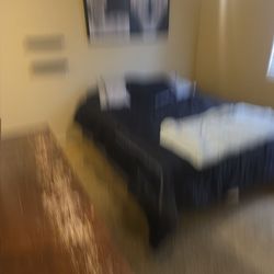 Queen size bed and dresser