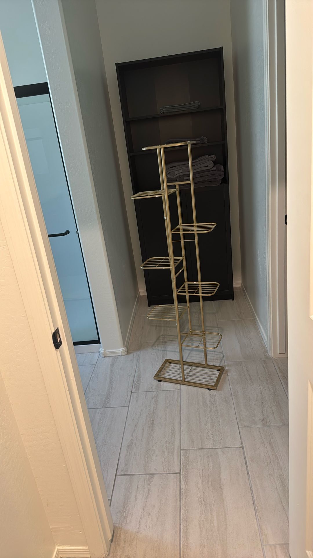 New Gold Plant stand Rack Display