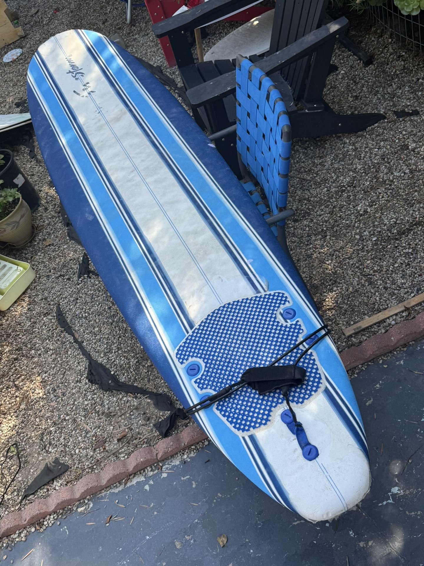 8’ Wavestorm Soft Top Surfboard