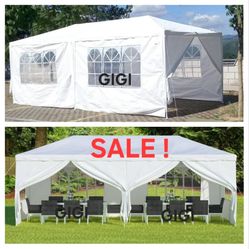 Canopy Party Tent Wedding party tent outdoor canopy tent with side walls white
FOR S@LE 20x10