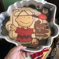 Vintage 1950 Wilton Charlie Brown Cake Pan New