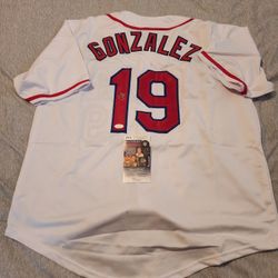 Juan Gonzalez Signed Jersey 