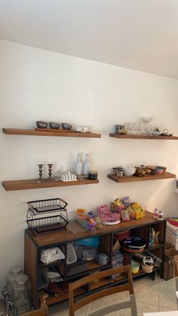 Floating Shelves x4