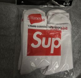 Supreme socks 4 pack