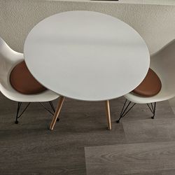 White Dining Table Set 