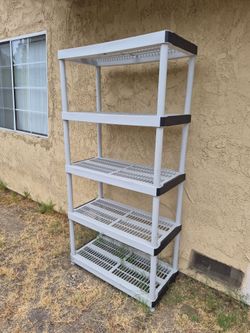 HDX Plastic Sleving 5 Tier