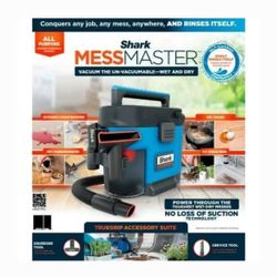 SHARK MessMaster Portable Wet Dry Vacuum (Model: VS100)