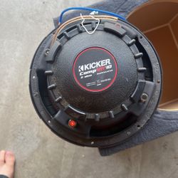 10  Inch Kicker Subwoofers In Boxes