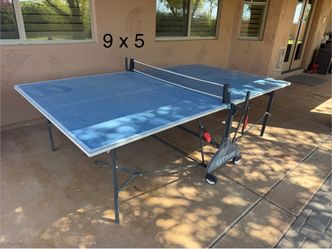 Aluminum ping pong table