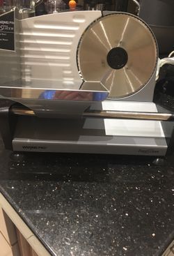 Warning Pro food slicer used only once